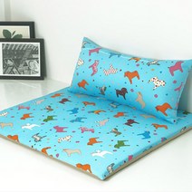 찬미디자인 1인 어린이집 대방석세트 (평일12시까지당일발송) 이케말, 블루