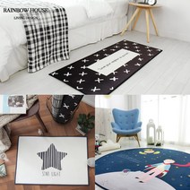 레인보우하우스 소중한 발을 위한 PVC발매트/주방매트, 빈티지수프 주방매트