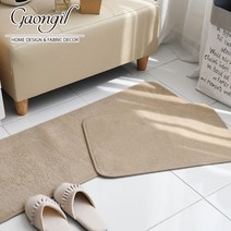 가온길카페트 허밍 발매트(40x60cm) 단품, 허밍/베이지