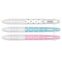 자바 3공바디(50%할인) 3색 셀렉트 중성펜 세트 0.5mm, 파랑리필, 10개