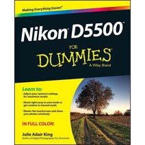 [해외도서] Nikon D5500 for Dummies