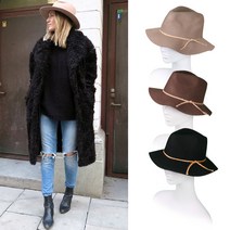 HATWORLD HAPN5095 페도라 플로피 패션 모자 black (블랙)