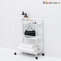 [당일출고] 이케아 HORNAVAN 카트/트롤리/이동식, 화이트(502.439.68)