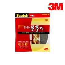 3M 실내용 우레탄 문풍지 중형, 1세트