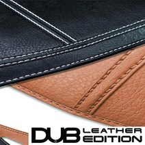 DUB 가죽 대쉬보드커버 튜닝용품, 브라운-블랙스티치, 스포티지R(15.7이전)(상단네비매립형)
