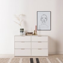 리바트 모뜨 와이드 서랍장