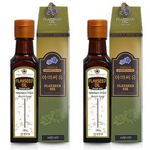 조은약초 프리미엄 볶은 아마씨 오일 270ml x 2개, 250ml
