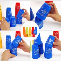 스피드 컵쌓기놀이 스텍스 두뇌발달 컵쌓기, 그린컵12p, 1개