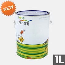 [삼화페인트] 아이생각 수성내부프로 친환경페인트 - 1L 무광, 0016B