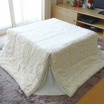 (주)지이라이프 장방형전용이불및 난방테이블, 아이보리, 코타츠이불