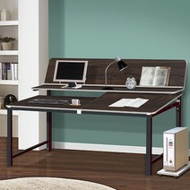 썬라이프 아이원입식 학생 컴퓨터 각도조절책상, 블랙B1200