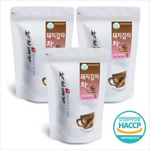 HACCP 인증 착한농부 돼지감자차 50g, 볶은 돼지감자차, 3봉