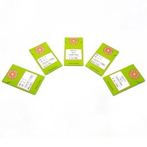 쏘잉스타 Orange Needles 가정용 미싱바늘 HA X 1 한쌈(10ea), 10개