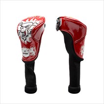 [앵그리스컬] 우드커버(4색선택) 양말형, 레드