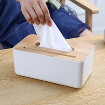 파파스 원목 티슈케이스 휴지케이스, 원목 티슈케이스(사각)