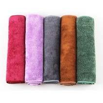 수건1번지 소프트킹극세사 10매, 밤색