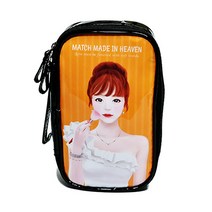 해피몰 일러스트 에나멜 화장품 파우치-대형-