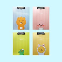 카카오프렌즈 리틀프렌즈 A4 클립보드 크립보드, 라이언, 1개