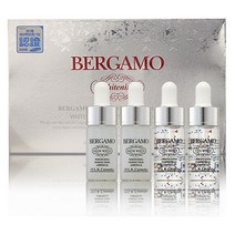 베르가모 스노우 화이트 퍼팩션 앰플 세트 13mx4 미백 노화방지화장품, 4개, 13ml