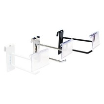 메쉬망 이중후크/망후크/휀스망 부속/매장 진열 수납, 300mm, 블랙