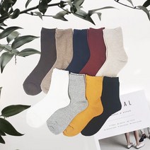 마른파이브 골지양말 & 무지 여자양말