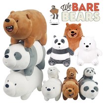 위베어베어스 그리즐리 아이스베어 판다 곰 동물 봉제인형, 그리즐리(스텐딩), 15cm