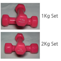 정스포츠 PVC 미용아령 1kg 2kg 다이어트 휘트니스아령 피복아령, 01. 1kg(0.5kgx2)-12.5cm