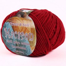 마마니트 마카롱 뜨개실, 20 레드와인