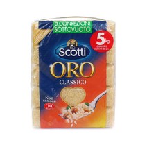 쉐프스월드 SCOTTI 스코티 파보일드 라이스 5KG (이탈리아찐쌀), 1개