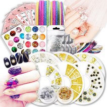 수니네일 셀프네일아트 재료모음, 도트봉5P세트