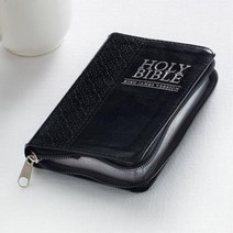 KJV Mini Pocket Edition: Zippered Black Imitation Leather, Christian Art Gifts Inc