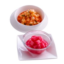 뽀뽀뜨 김치세트, 2통, 깍두기세트(깍두기+비트무깍두기)