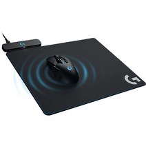Logitech 로지텍 G703 G903 마우스용 무선 충전 시스템 마우스 패드, Black