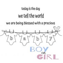 Today Is the Day We Tell the World! Gender Reveal: Girl Paperback, Createspace Independent Publishing Platform