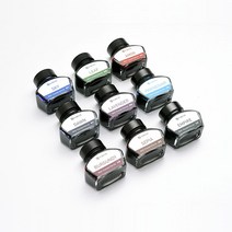카코 KACO 9가지 색상 만년필 병잉크 30ml, 블루