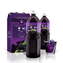 산들해 오디 원액, 2병, 1000ml