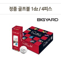스포츠용품 다양한골프공 브랜드별골프공 빅야드M 1dz/4pc, 세인트나인 M