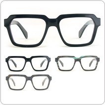 WD9145 빅사이즈 아세테이트 수제 안경테굵은뿔테