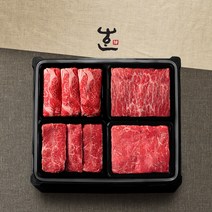 한우지예 1++(8)등급 품격 2호 (등심600g 부채600g 불고기600g 국거리600g) 선물세트, 1set