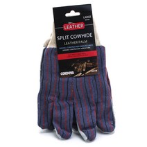 코르도바 스플리트 카우하이드 레더 팜 글러브 절연장갑, 1개