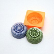 새로핸즈 비누만들기 실리콘 몰드 플라워 1호, 단품