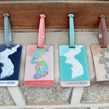 제이크탑 코리아맵 캐리어 네임택