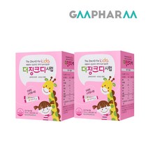 [지엠팜] 더징크디 시럽 1개월분 (어린이 아연 비타민D), 2개, 300ml