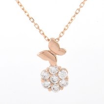 나라주얼리 14k 로즈 나비 펜던트 목걸이 여친선물 당일발송