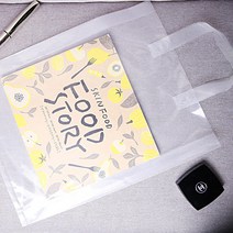 [좋은포장] 비닐쇼핑백모음, 클리어_S/26x32+6/50매