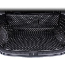 혼다 파일럿 SUV 전용 고급 자수 트렁크매트, 블랙