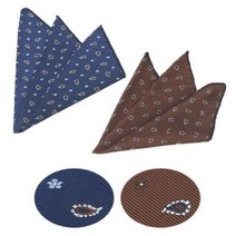 [AHJ_3982599] (색상 : 브라운) SA-042 플라워 페이즐리 행커치프 무늬행커치프 행거칩 무늬패턴행커치프 행커치프 플라워패턴행거치프