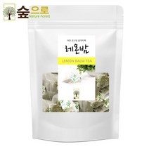숲으로 레몬밤 삼각티백 25T 레몬밤차 티백, 1개