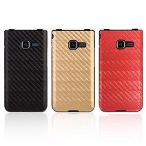 ERC LG 폴더 폰 (LGM-Y110S L K) 램스킨 카본하드 케이스 휴대폰