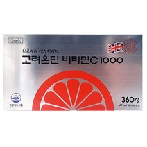 고려은단 비타민C 1000 1 080mg 360정 (60정 x 6세트), 단품